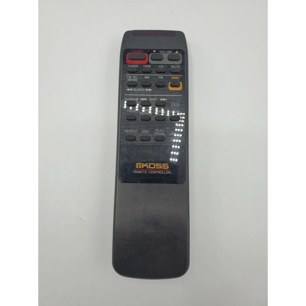 KOSS REMOTE CONTROLLER MODEL‎ HH1802S REMOTE COMMANDER
